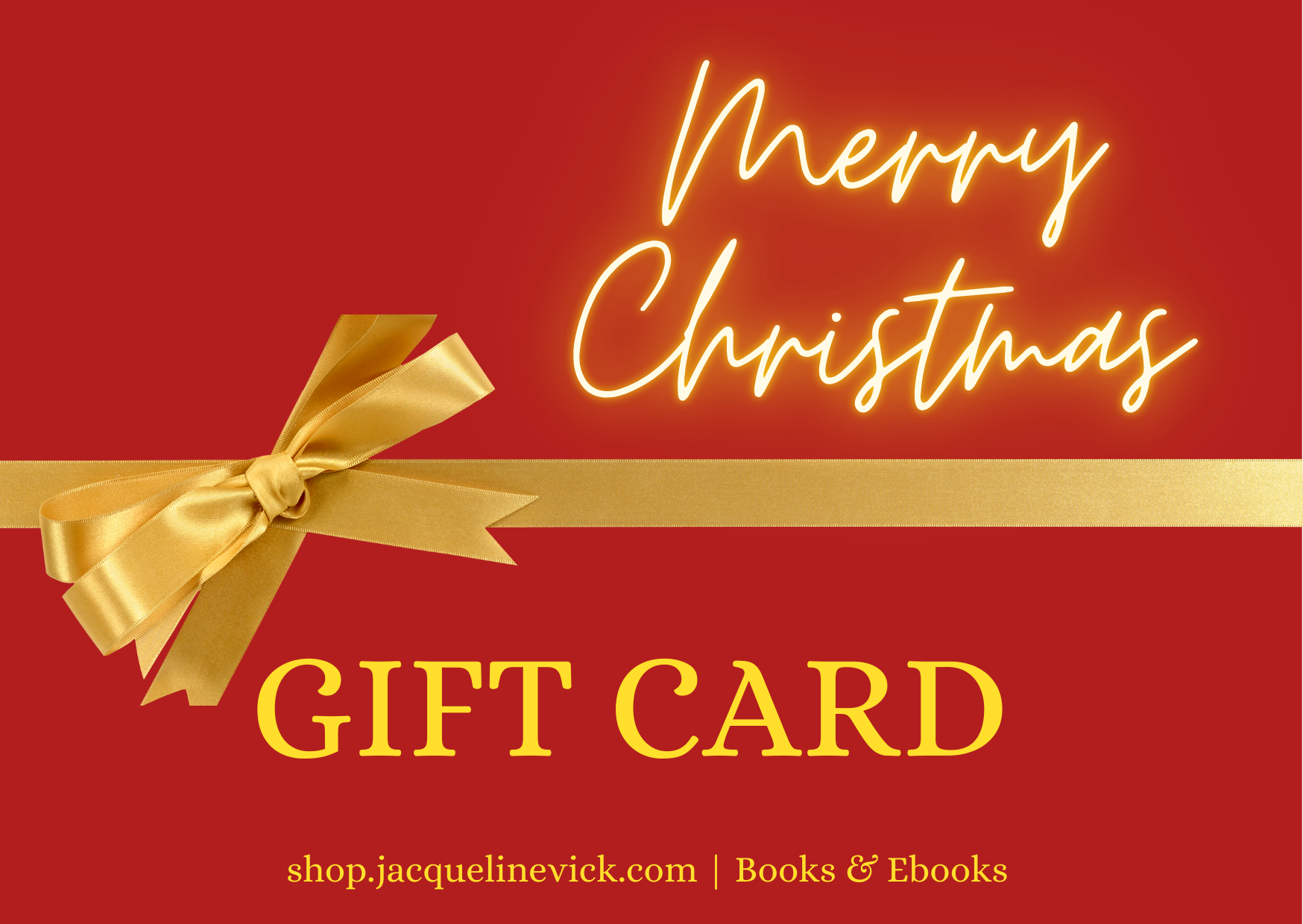 Merry Christmas Gift Card
