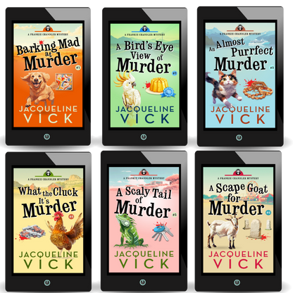 All Six Frankie Chandler Books, All Three Harlow Brothers Books, and Some Like Murder Hot (EBOOKS)
